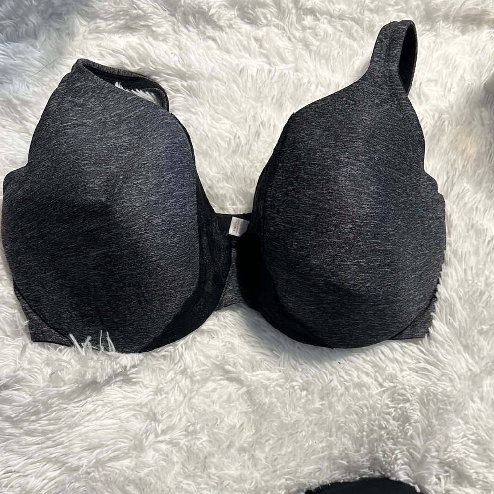 Lane Bryant  Charcoal Gray Bra 42F underwire